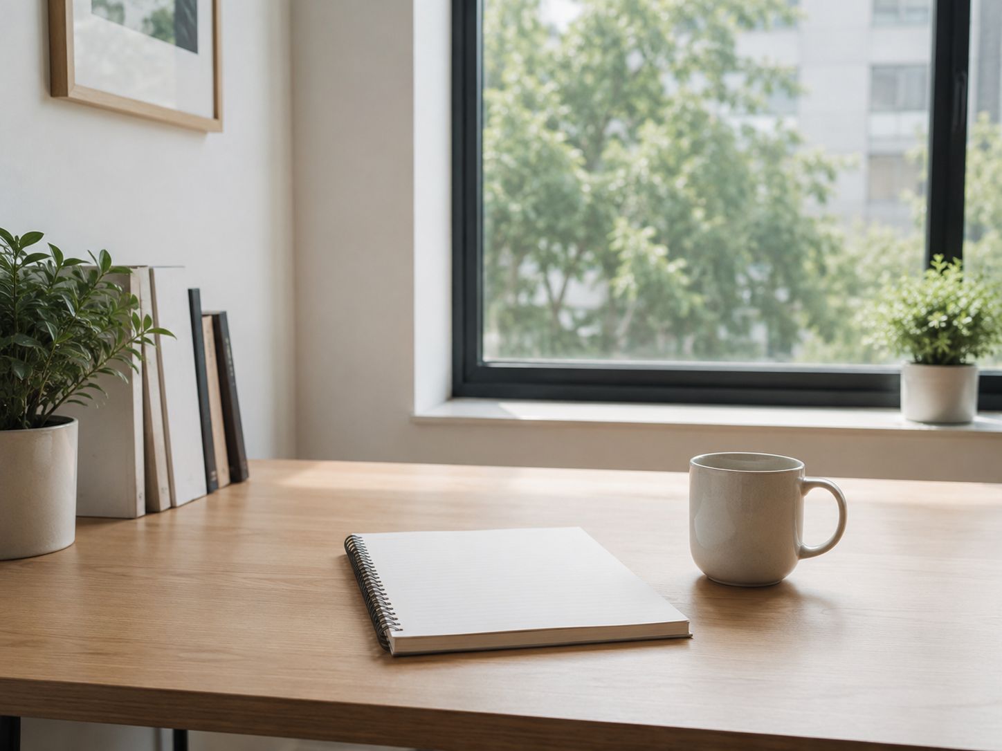 A Director starting fresh at a new desk